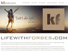 Tablet Screenshot of lifewithforbes.com